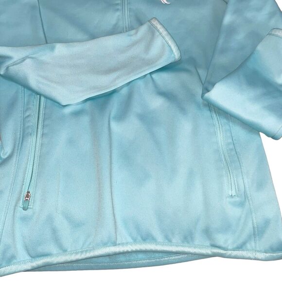 Nike Golf Jacket Womens Sz XS Therma Fit 1/4 Zip Pullover Pockets Layer Run Blue - Picture 6 of 11
